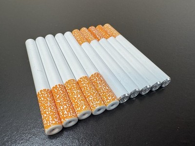 NEW 10x Large 3  Metal One Hitter Pipe Cigarette Style Dugout Bat Free Shipping