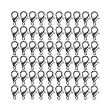 Jewelry Finding Hooks Lobster Claw Clasps 12/16/20mm For DIY Necklace Bracelet 