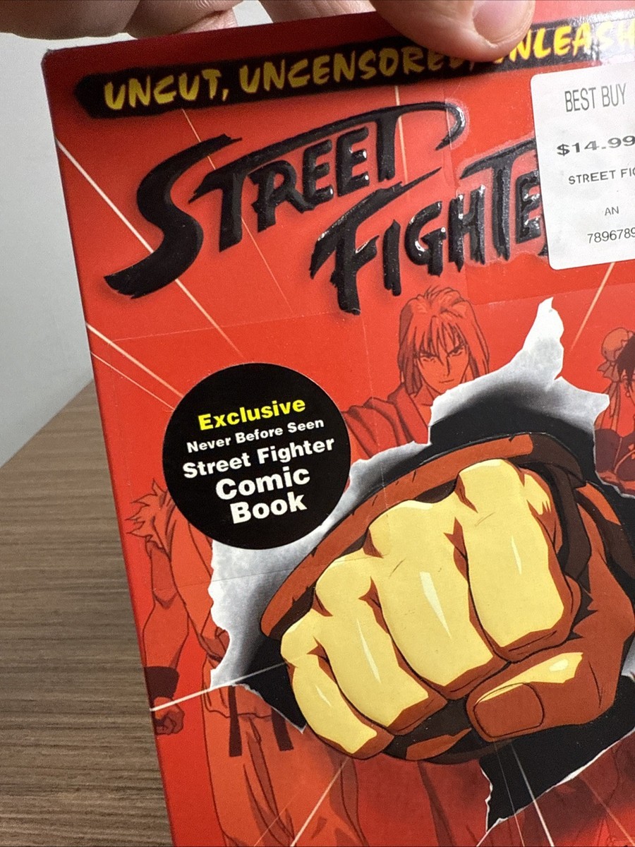 Street Fighter II: The Animated Movie (DVD, 2006, Japanese