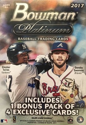 2017 Bowman Baseball Platinum Base, Insert, Variation - Complete Your Set