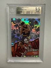 Stephen Curry 2022 Crown Royale Kaboom 'Night Night' Bgs 9.5 True Gem Iconic
