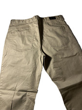 Michael Kors MK Mens Tan Beige Khaki Pants Size 34x32 EUC