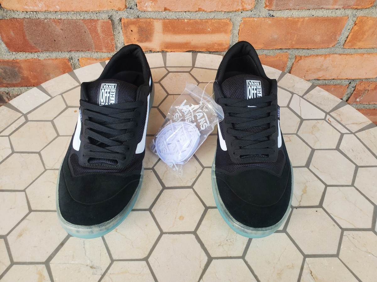 Size 8 - VANS Ave Pro Black White for sale online | eBay