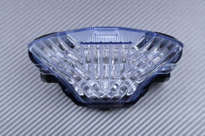 Feu stop LED transparent et clignotants Plug and Play MT-07 2015