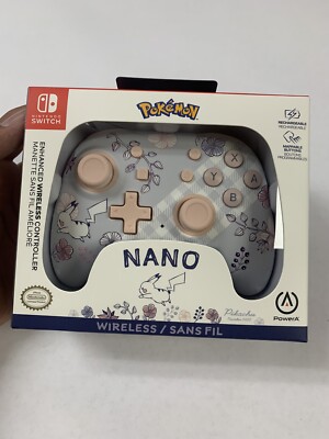 Nintendo Switch Power A Pokémon Wireless Controller * Brand New *