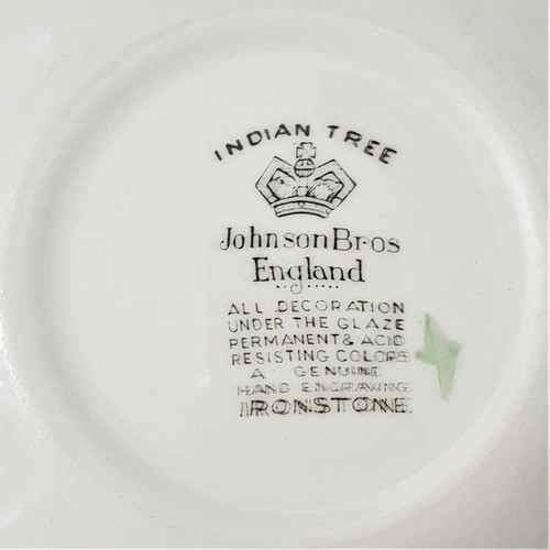 Johnson Brothers "INDIAN TREE" - Coupe Cereal Bowl(s) - 15.5 cm wide - EUC - Bild 9 von 9