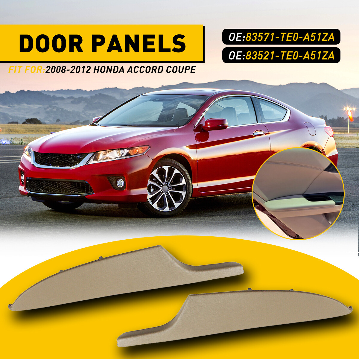 Front Driver Side Armrest Repair With Door Release Handle