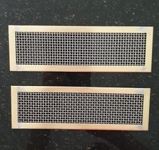 Jaguar XK120 XK140 early XK150 Flat Wing Vent Gauze Pair
