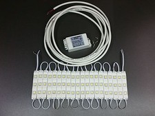 White 5050 SMD LED Module Light with Driver 12V Adhesive Tape Store Sign