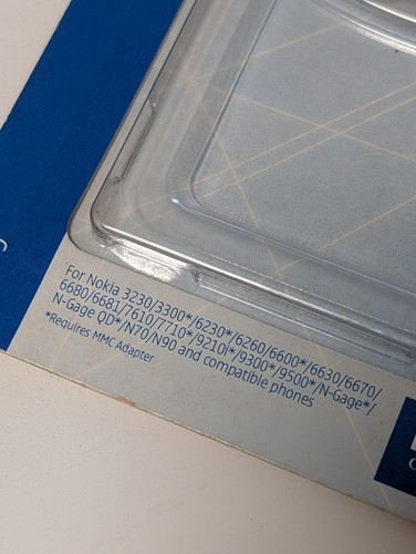 Original MEMORY CARD MMC NOKIA MU-9 256MB - Picture 2 of 2