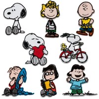 Peanuts © Snoopy Set 8 StüCk - AufnäHer, BüGelbild, AufbüGler