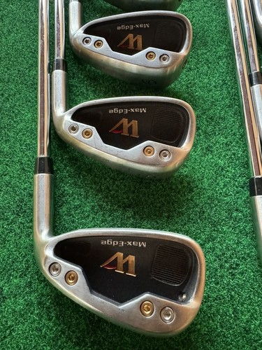 Warrior Custom Golf Max Edge Iron Set 4-9+PW,SW,LW Steel Shaft *FLEX UNKNOWN* - Picture 9 of 24
