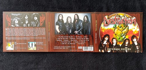 DESTRUCTION - Infernal Covers CD digipak *NEW* Sodom,Slayer,Kreator,Tankard - Picture 3 of 4