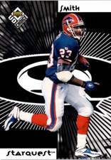 1998 UD Choice #SR23 Antowain Smith / Skip Hicks Blue