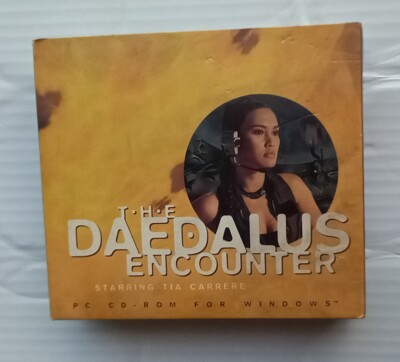 The Daedalus Encounter (3DO) - Tia Carrera PC CD ROM for Windows