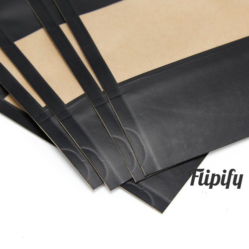 7x9,8 Bolsas Grandes a Prueba de Olores Cremallera Resellable Ventana Soporte Bolsas Bolsas Bolsas - Imagen 11 de 12