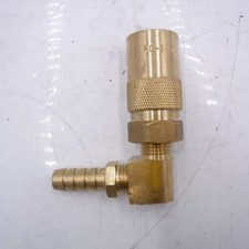 Parker PC316-BP Mold Coolant Quick Couplings W/90° 3/8" Push-Lok Hose Barb