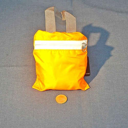 Faltbarer Taschenrucksack 10 l orange | Rucksack - Bild 2 von 5