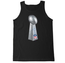FANTASY FOOTBALL CHAMP IS HERE FFL TROPHY LEAGUE CHAMPION MENS TANK TOP