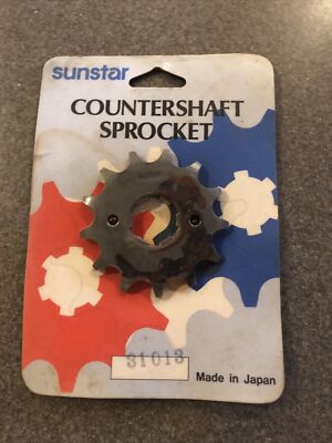 Sunstar Steel Front Sprocket 520 CHAIN 13T,31013,1979-82
