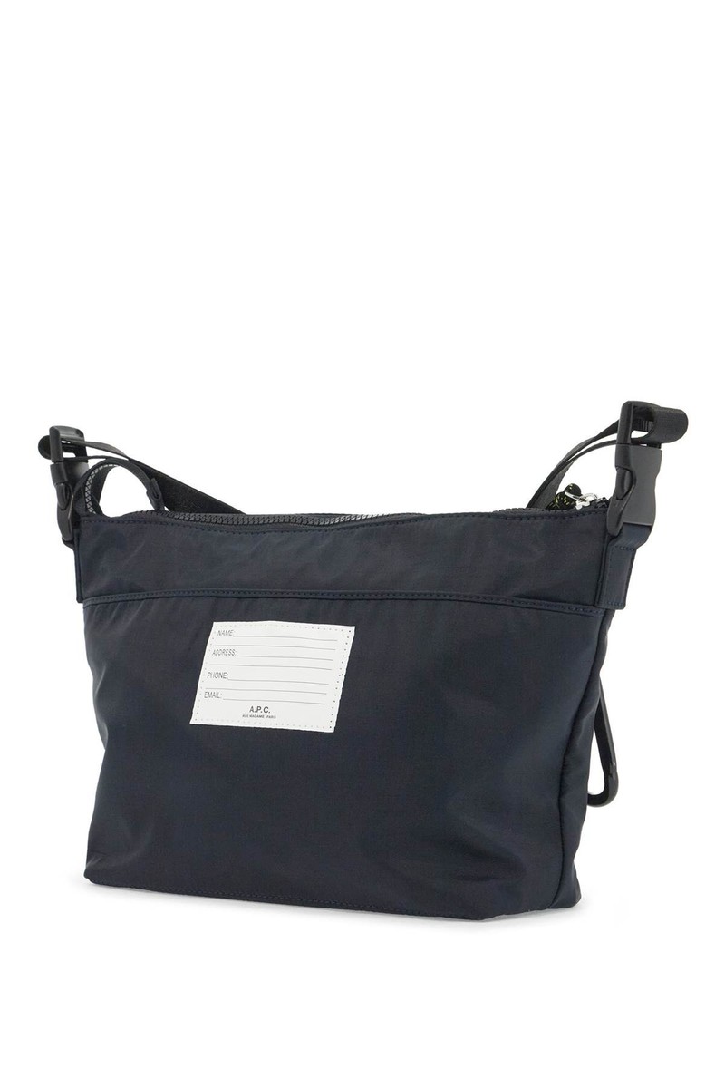 ショルダーバッグ A.P.C. Men Shoulder Bags PAAFH H61733 IAK Blue Blue Trek crossbody bag - A.P.C - men - A.P.C.