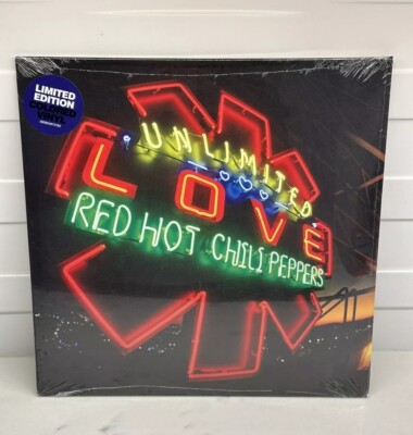 Red Hot Chili Peppers Unlimited Love Cobalt Vinyl 2xLP LTD /2000 Store Exclusive