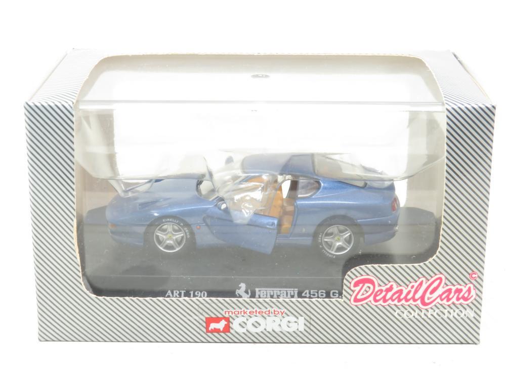 Corgi Detail Cars ART 190 Ferrari 456 GT Blue 96619 1 43