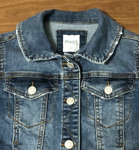 Girls Mudd Jean Jacket Size 10 - Picture 3 of 6