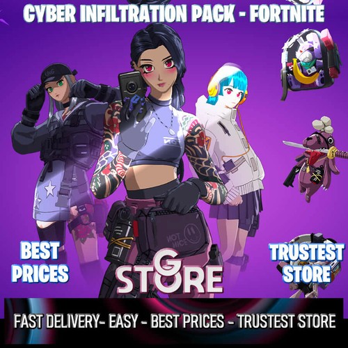 Fortnite: CYBER INFILTRATION PACK - all platforms