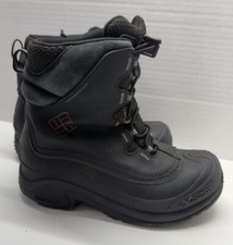 Columbia Bugaboot Snow Boots Kids Size 3 Black 200 Grams Insulated Waterproof