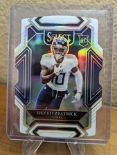 2021 Select Prizm White #272 Dez Fitzpatrick RC Rookie CLUB LEVEL 61/99 TITANS