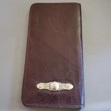 Nocona Wallet/Checkbook Leather  Cover New 