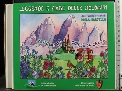 LEGENDEN UND MÄRCHEN DER DOLOMITEN. SPIELKARTEN. PAOLA HAMMER. KÖDERSPITZE.