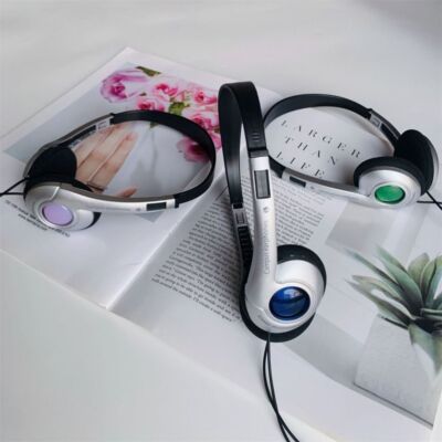 CD Classic Headset Classic Y2K Wired Headphone Over Ear CD Classic Headset Classic Y2K Wired Headphone Over Ear