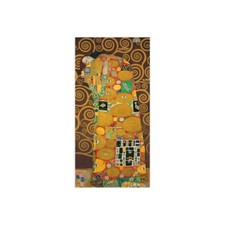 Stampa su Tela su Carta Poster o Quadro Gustav Klimt Tree of Life (Brown Variati