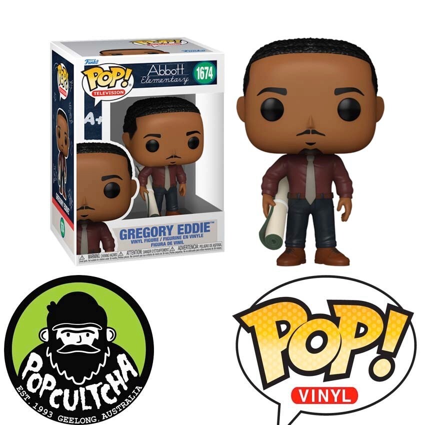 Abbott Elementary Gregory Eddie Pop! Vinyl Figure 