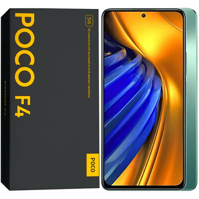 Xiaomi Poco F4 5G Green 256GB + 12GB Dual-SIM Factory Unlocked GSM NEW