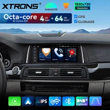 10.25" Android 14 Car GPS Stereo Radio 4+64GB For BMW 5er F10 F11 CIC Retrofit