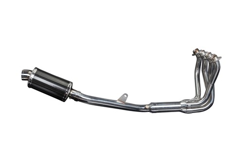Honda CBR1100XX Blackbird 96-09 Complete Exhaust 4-1 9" Oval Carbon Muffler - Bild 2 von 5