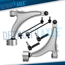 Front Lower Control Arms Sway Bars Tie Rods Kit for Chevy Malibu LaCrosse Regal