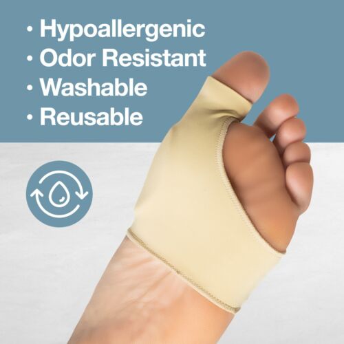 ZenToes Bunion Schutzhüllen halbe Socke mit Gelschutzpads - 1 Paar - Bild 5 von 9
