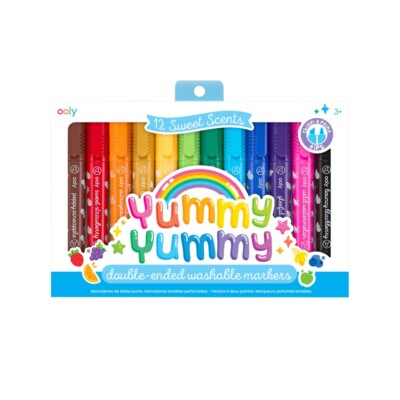 Ooly Markers   Yummy Yummy Scented/12 Age 3+ 05398