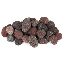 Blue Ridge Brand Lava Rocks - Tumbled Lava Stones - Volcanic Landscaping Rock