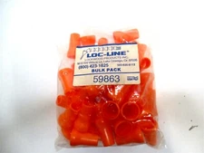 Loc-Line (59863) 1/2" Opening 20-30 Max PSI Acetal Copolymer Round Nozzle - 50PK