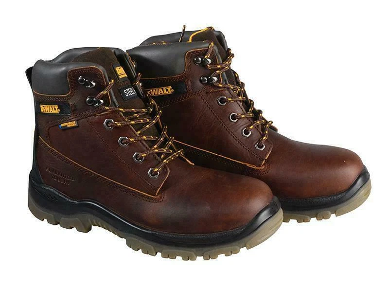 DEWALT Titanium S3 Safety Tan Boots Uk 9 Euro 43 DEWTITAN9T