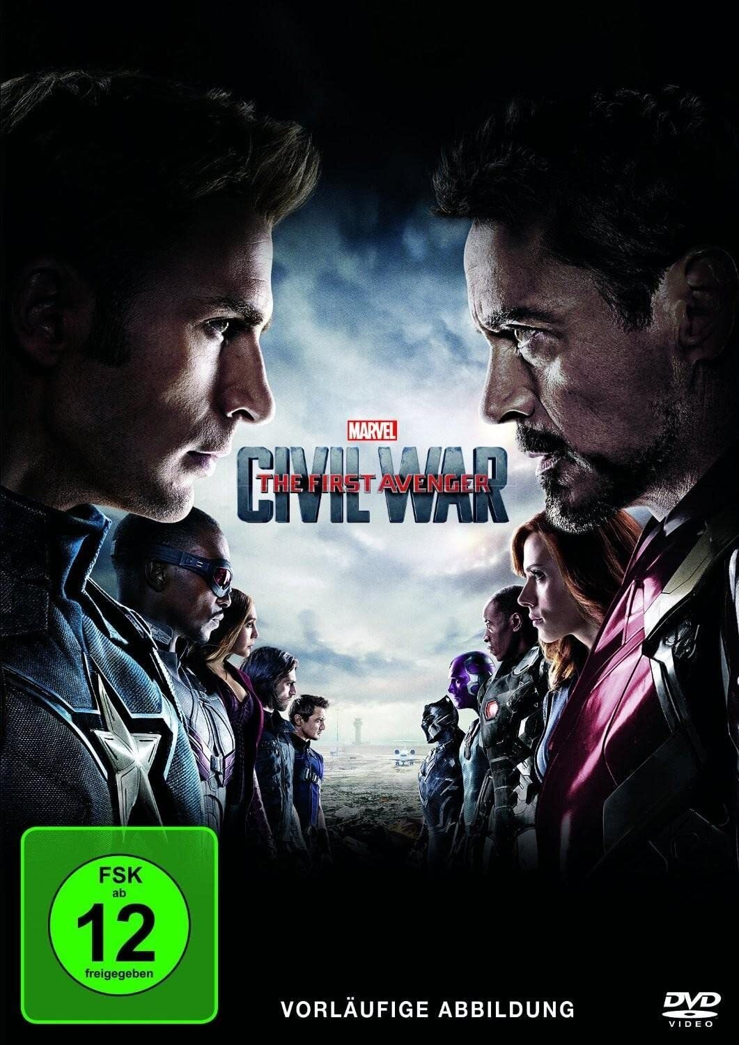 The First Avenger: Civil War (DVD)