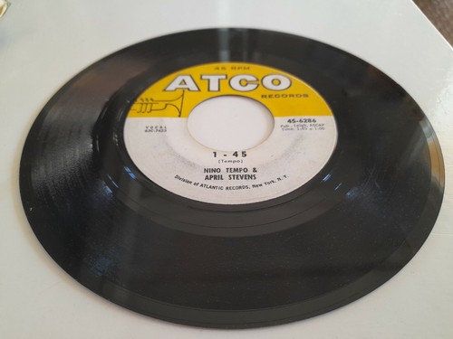 APRIL STEVENS & NINO TEMPO " STARDUST " 1964 USA PRESS OG SP 45 t 7 "   - Bild 6 von 7