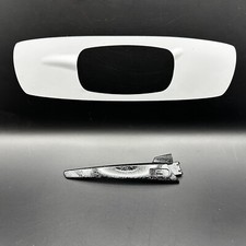 Oakley Gascan Polished Black Text OEM Left Replacement Arm