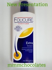 FOLICURE Shampoo " Extra " for FullerThicker Hair, 23.6 fl oz. 72% Less Falling! 1.02 per gallon