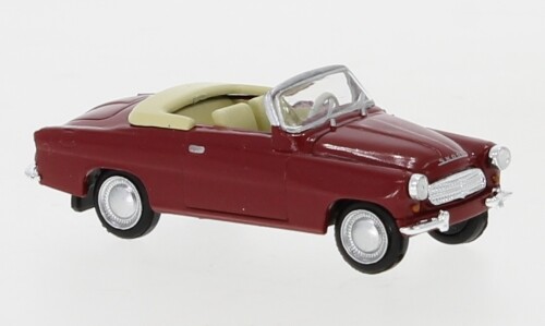 Brekina 27437 - 1/87 Skoda Felicia, Dark Red, 1959 - New